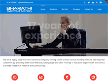 Tablet Screenshot of bharathisystems.com
